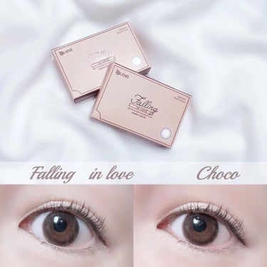 OLENS Falling (フォーリング)のクチコミ「Falling 1month 𓆸
CHOCO 𓆸

新色グレーが追加された #フォーリング ✨.....」（1枚目）