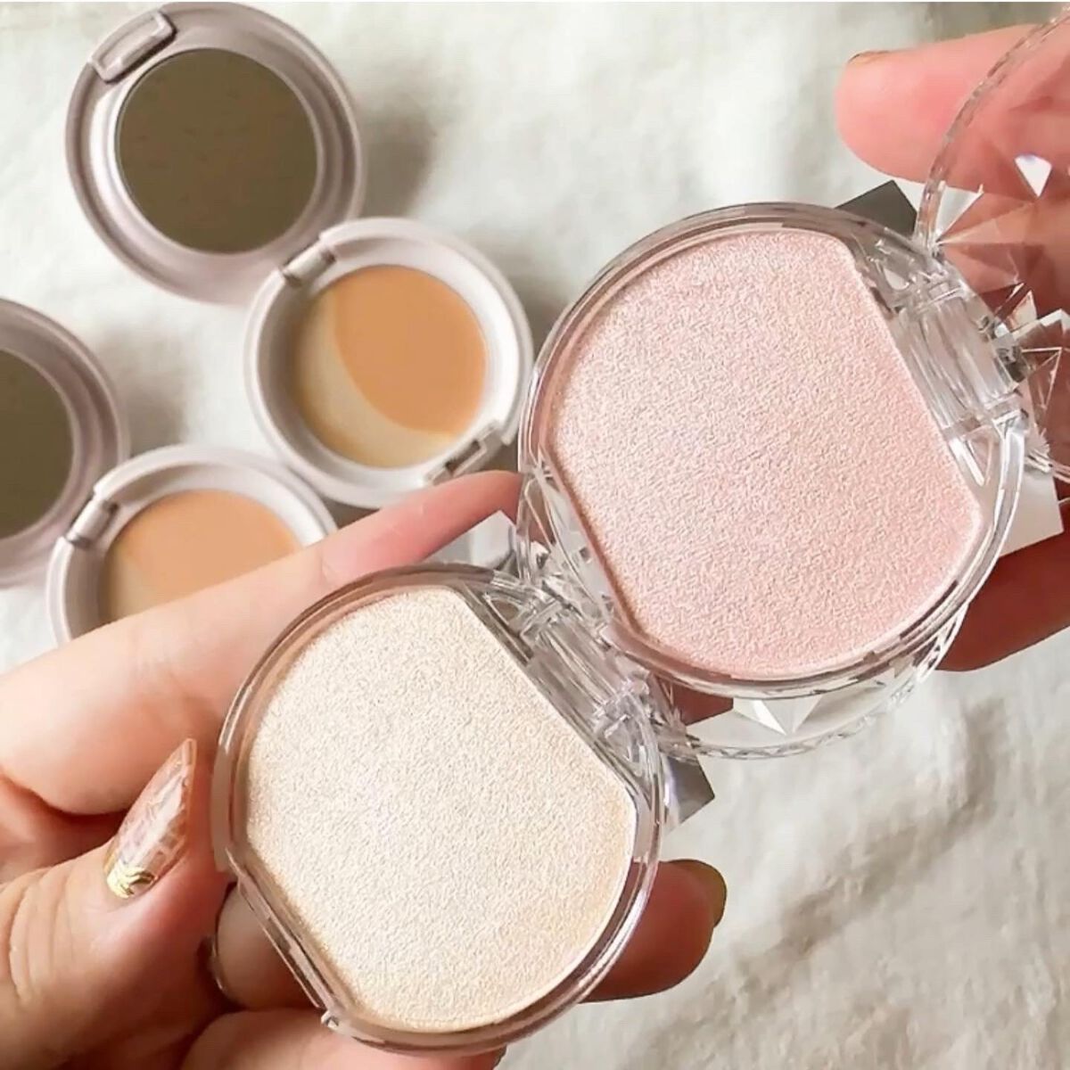 ルミナスルナパクト/キャンメイク/ファンデーションを使ったクチコミ(8枚目)