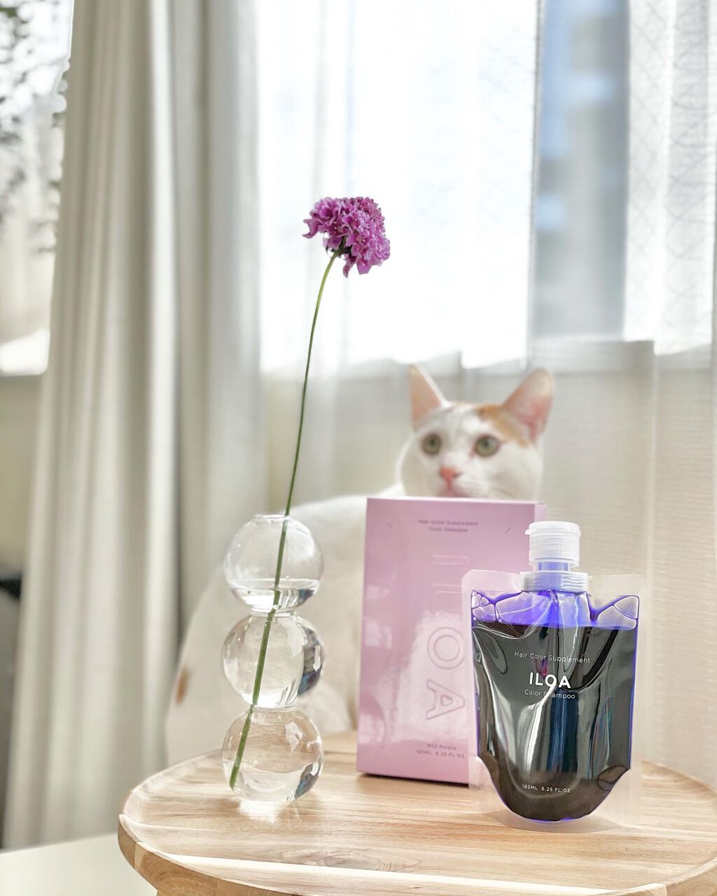 カラーシャンプー/ILOA/市販シャンプーを使ったクチコミ(5枚目)