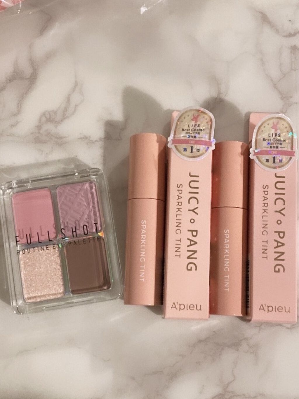 アピュー ジューシーパン スパークリングティント/A’pieu/口紅を使ったクチコミ（2枚目）