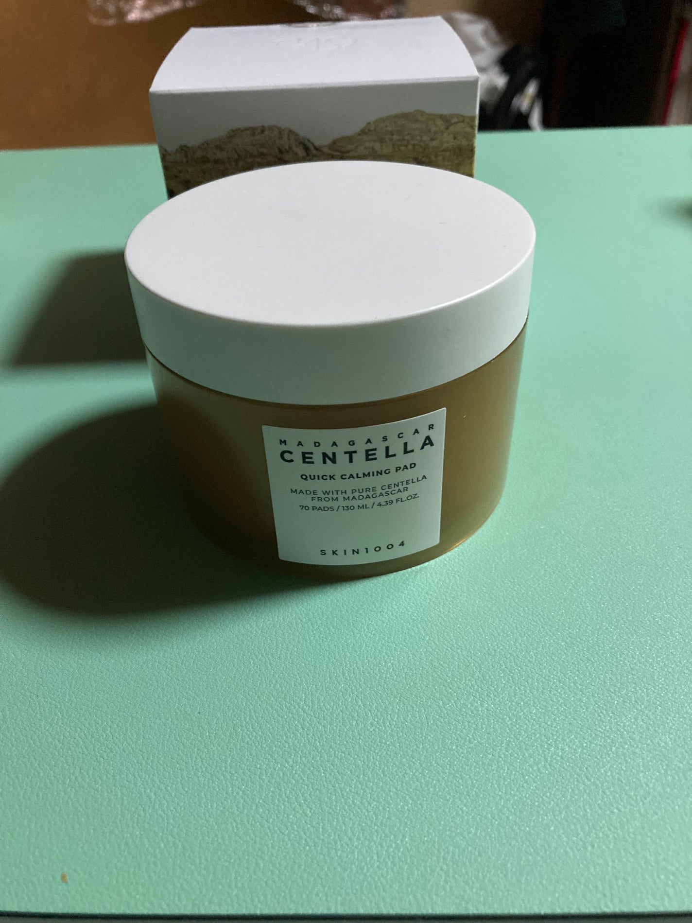 センテラ クイックカーミングパッド/SKIN1004/トナーパッドを使ったクチコミ(1枚目)