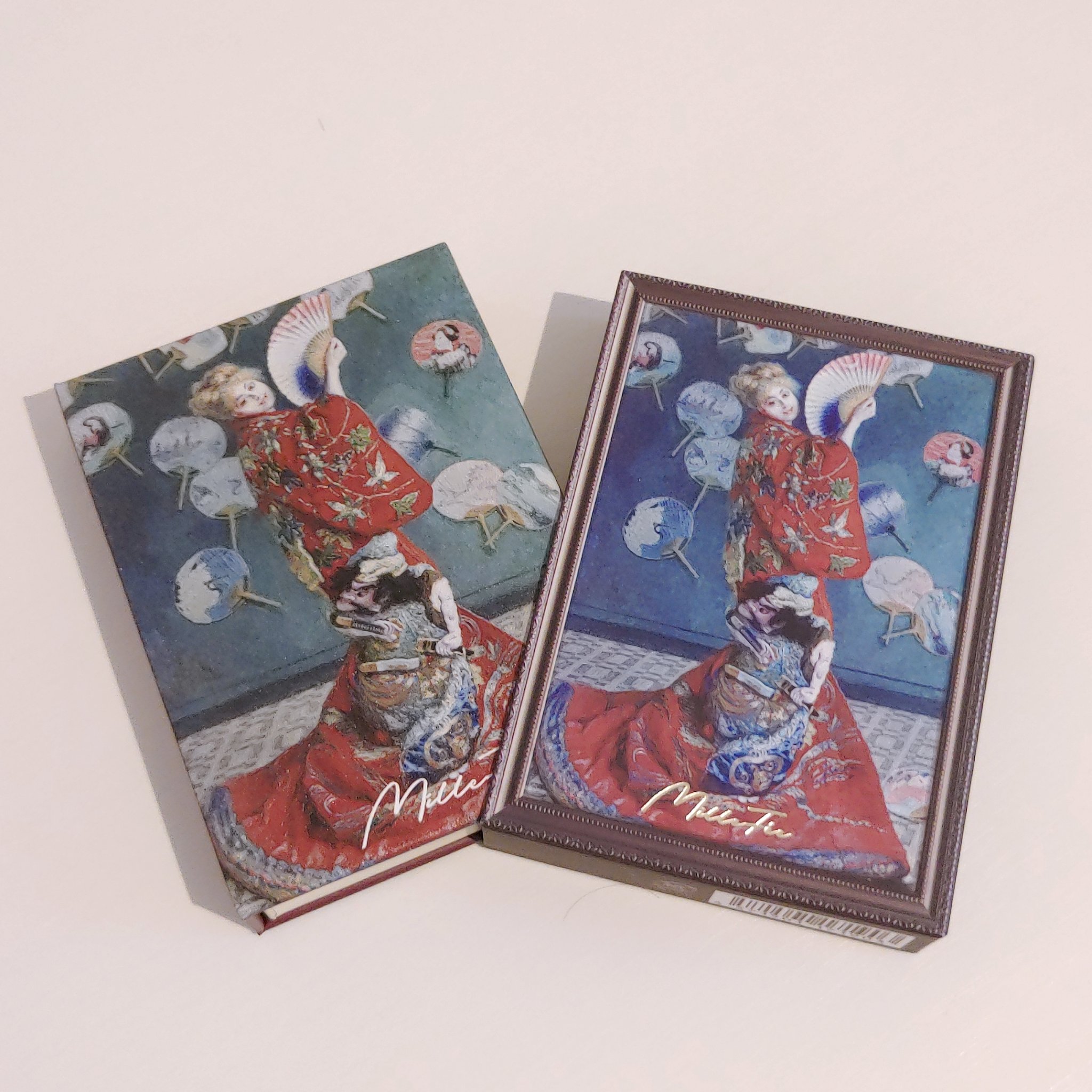 絵画アイシャドウパレット 07 ラ・ジャポネーズ/MilleFée/アイシャドウパレットを使ったクチコミ（2枚目）