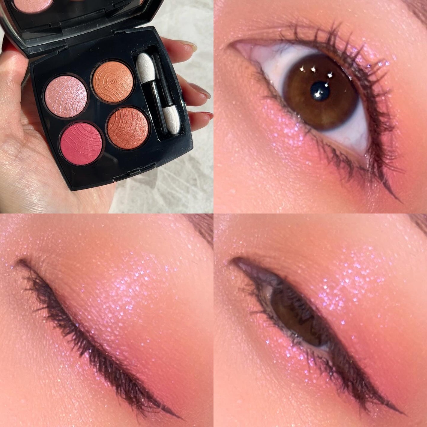 レ キャトル オンブル/CHANEL/アイシャドウパレットを使ったクチコミ(4枚目)