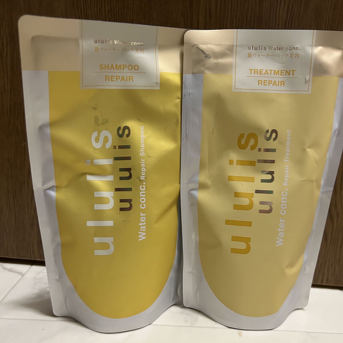 ウォーターコンク リペアシャンプー/ヘアトリートメント 詰替え用シャンプー 280ml/ululis/シャンプー・コンディショナーを使ったクチコミ（1枚目）