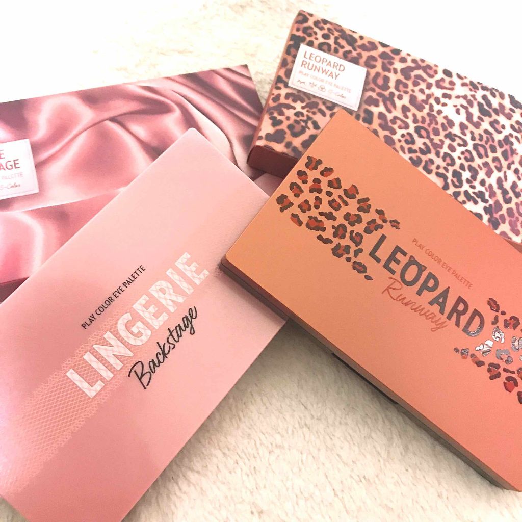 プレイカラーアイパレット ランジェリーバックステージ/ETUDE/アイシャドウパレットを使ったクチコミ(1枚目)