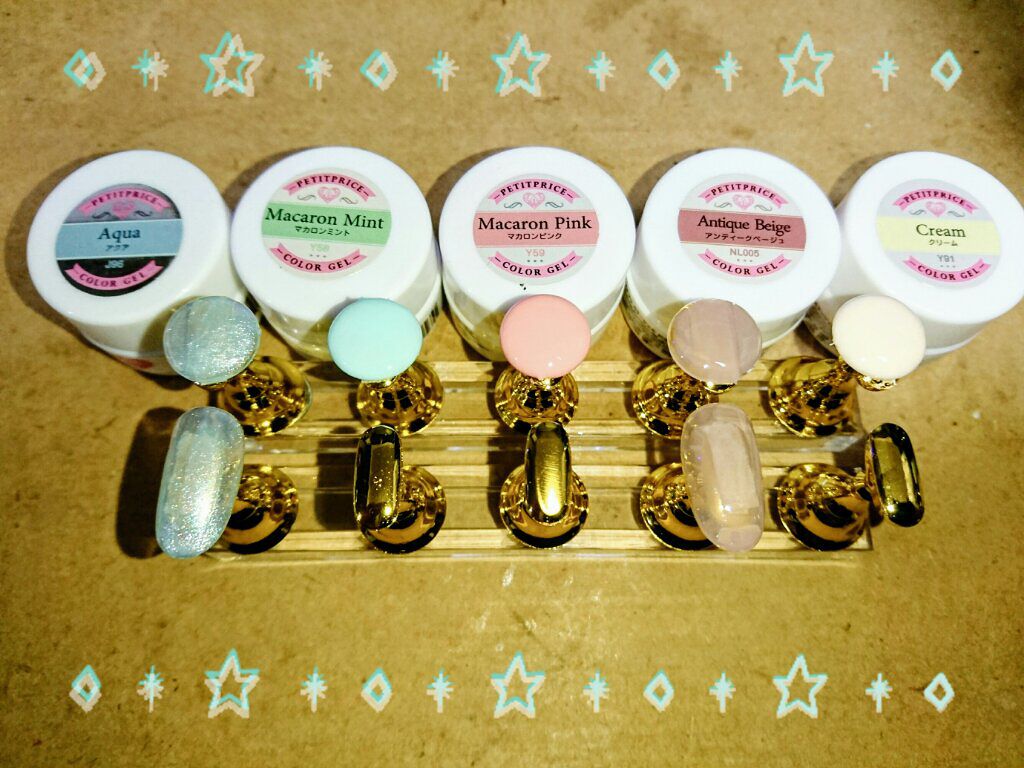 プチプライス  カラージェル/Petit Price/ジェルネイルを使ったクチコミ（1枚目）