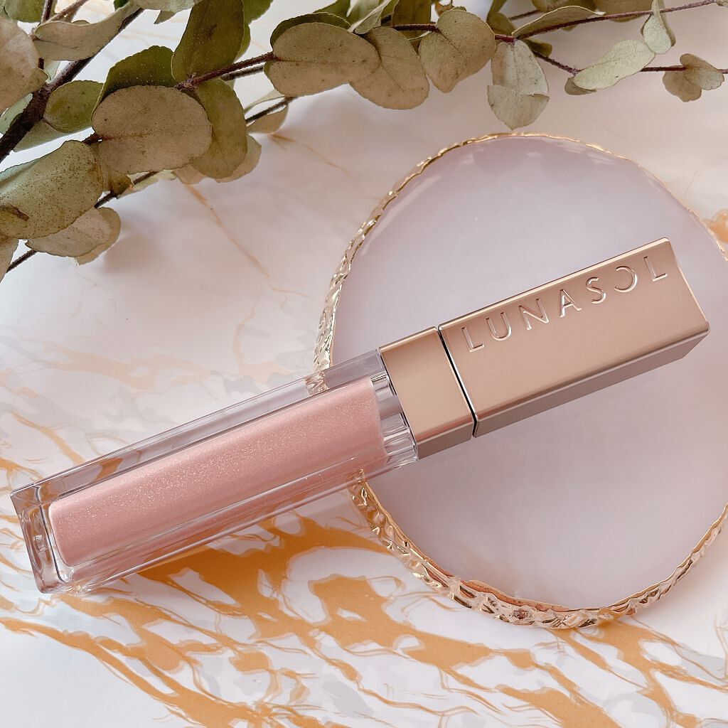 デューイマットリクイド EX06 Sandy Crochet（限定）/LUNASOL/口紅を使ったクチコミ（2枚目）