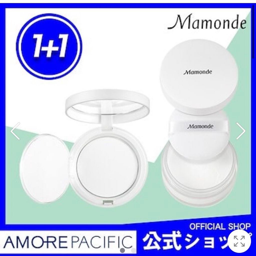 Cotton Veil Powder Pact/Mamonde/プレストパウダーを使ったクチコミ(4枚目)
