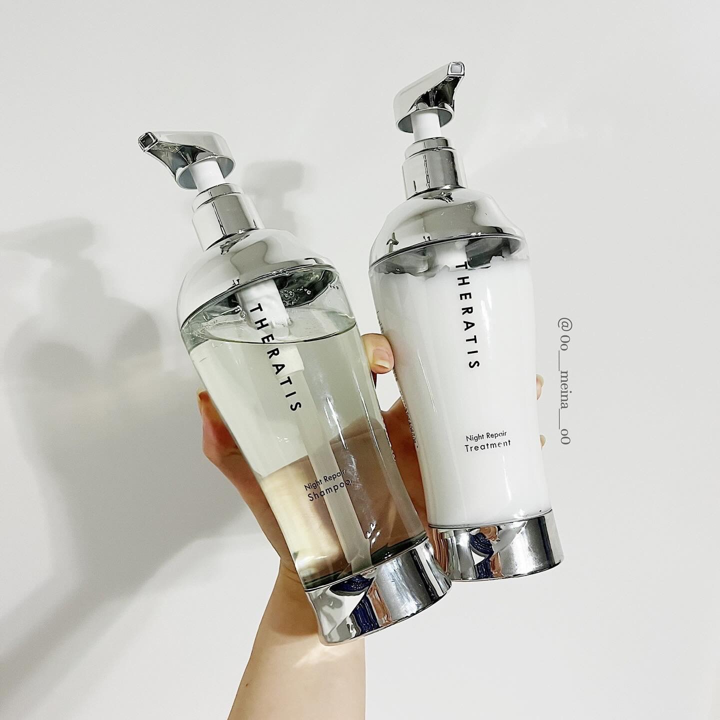 ナイトリペア シャンプー/ヘアトリートメント/THERATIS/シャンプー・コンディショナーを使ったクチコミ（1枚目）