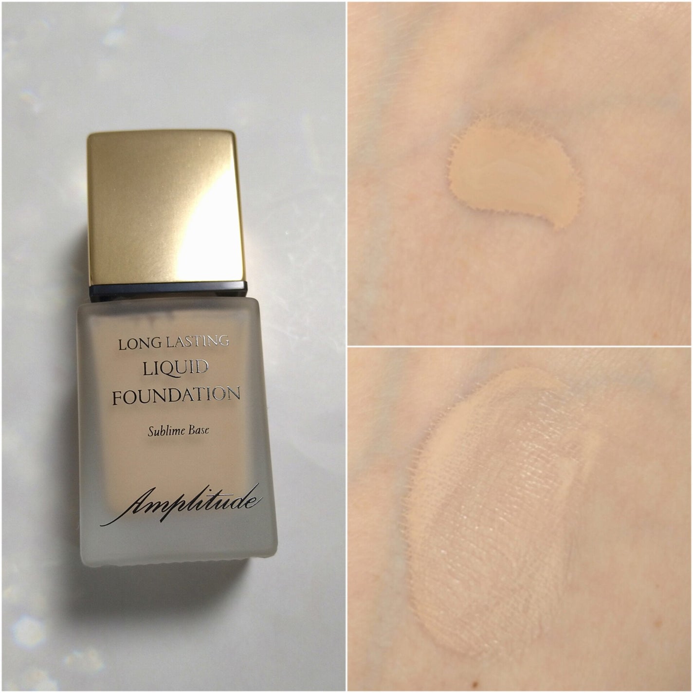 ロングラスティング リキッドファンデーション/Amplitude/リキッドファンデーションを使ったクチコミ(3枚目)