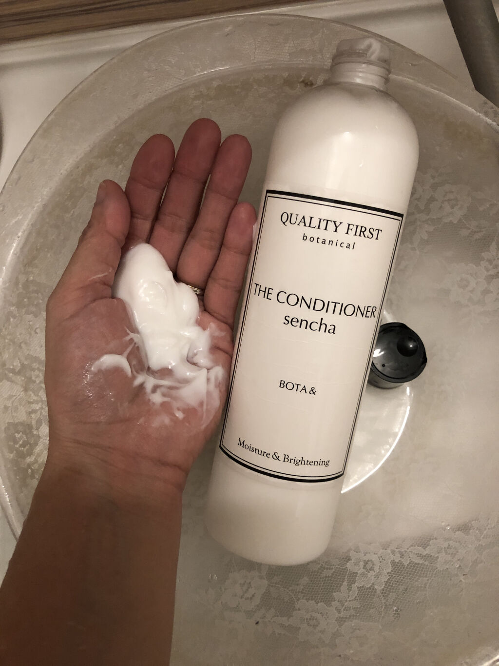 ボタアンド ザ シャンプー <sencha>/クオリティファースト/市販シャンプーを使ったクチコミ（3枚目）