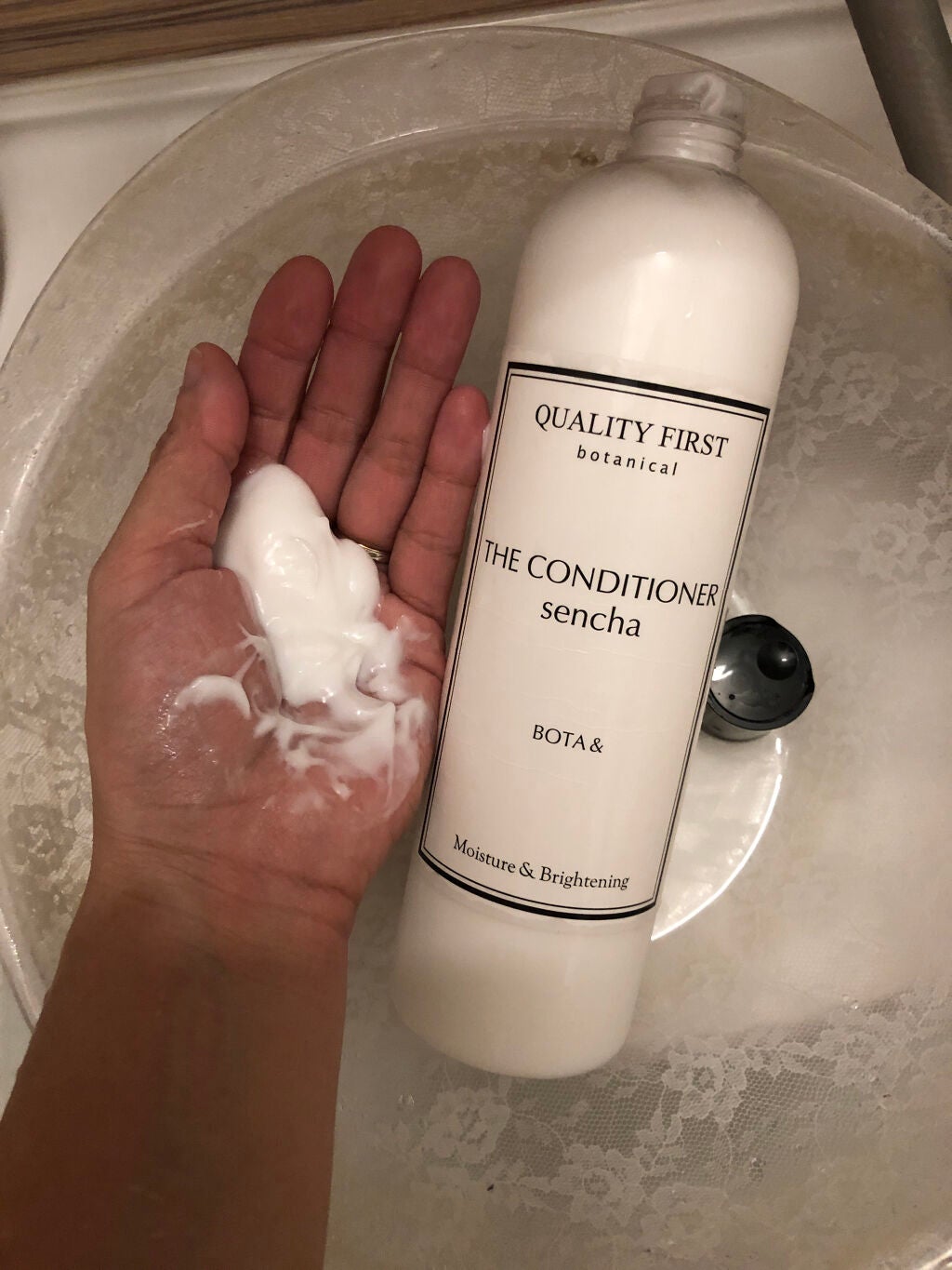 ボタアンド ザ シャンプー <sencha>/クオリティファースト/市販シャンプーを使ったクチコミ(3枚目)