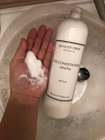 ボタアンド ザ シャンプー <sencha>/クオリティファースト/市販シャンプーを使ったクチコミ(3枚目)