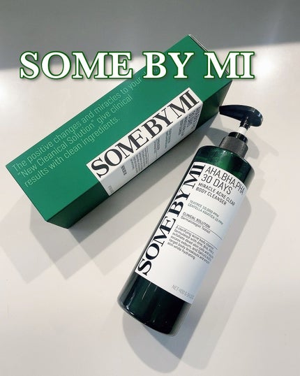AHA·BHA·PHA 30デイズミラクルアクネボディクレンザー/SOME BY MI/ボディソープを使ったクチコミ(1枚目)
