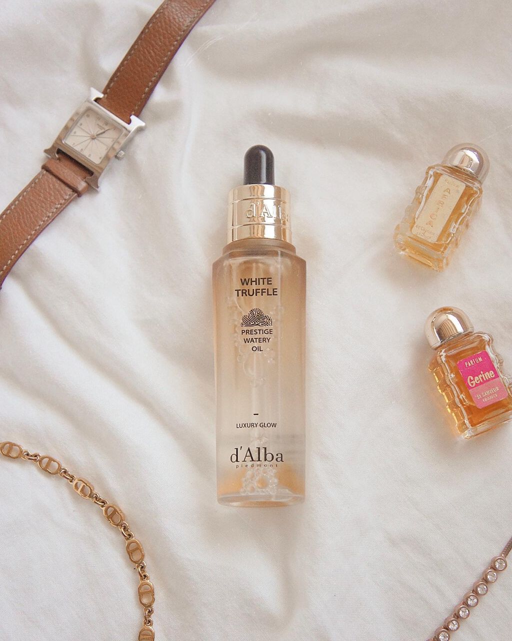 ホワイトトリュフプレステージウォータリーオイル/ダルバ/フェイスオイルを使ったクチコミ(2枚目)
