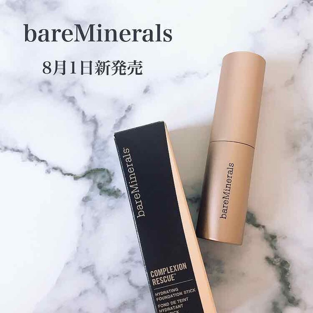 CR ハイドレイティング ファンデーション スティック/bareMinerals/その他ファンデーションを使ったクチコミ(1枚目)