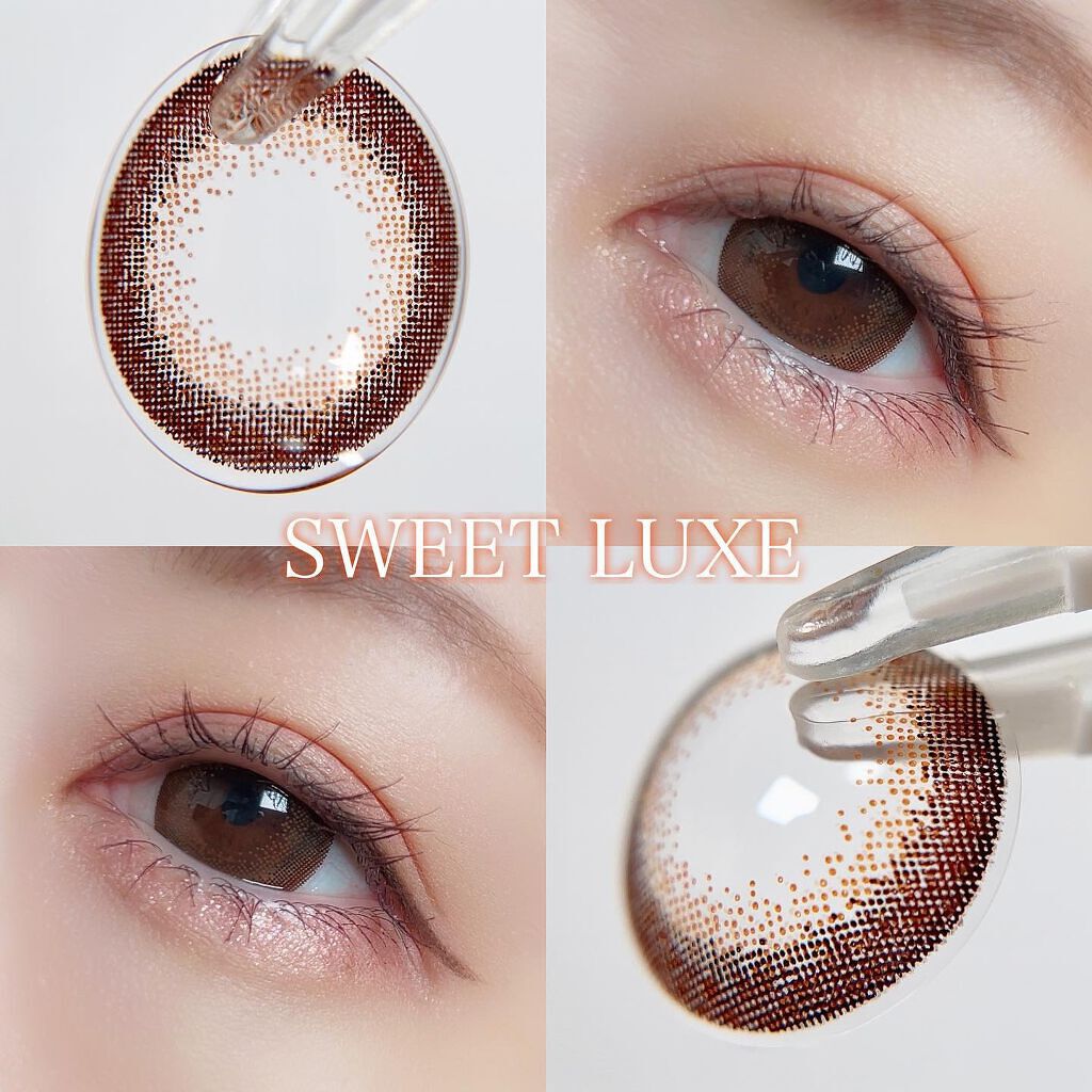 エバーカラーワンデー モイストレーベル スウィートリュクス/エバーカラー/ワンデー（１DAY）カラコンを使ったクチコミ（2枚目）