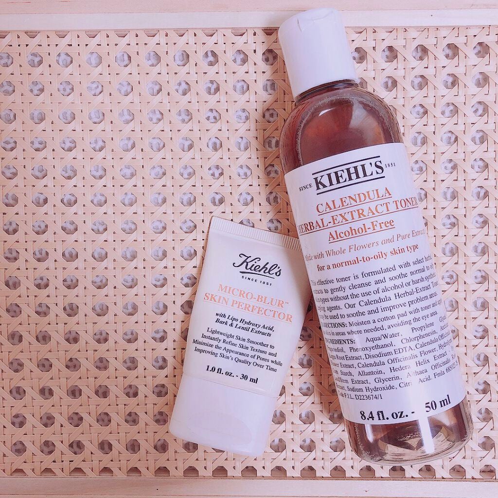 キールズ ハーバル トナー CL アルコールフリー/Kiehl's/化粧水を使ったクチコミ(1枚目)