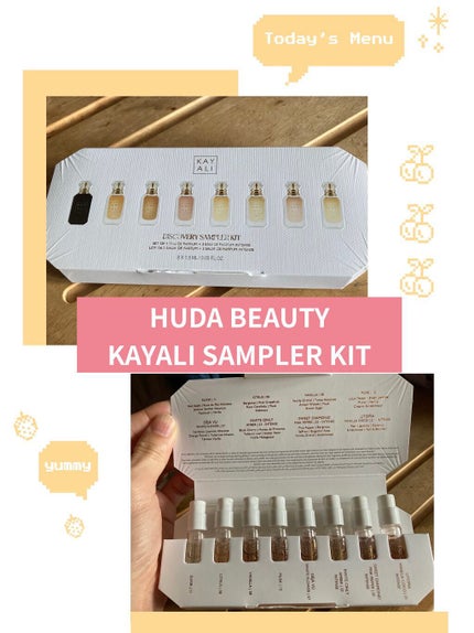 KAYALI SAMPLER KIT/Huda Beauty/香水(レディース)を使ったクチコミ(1枚目)