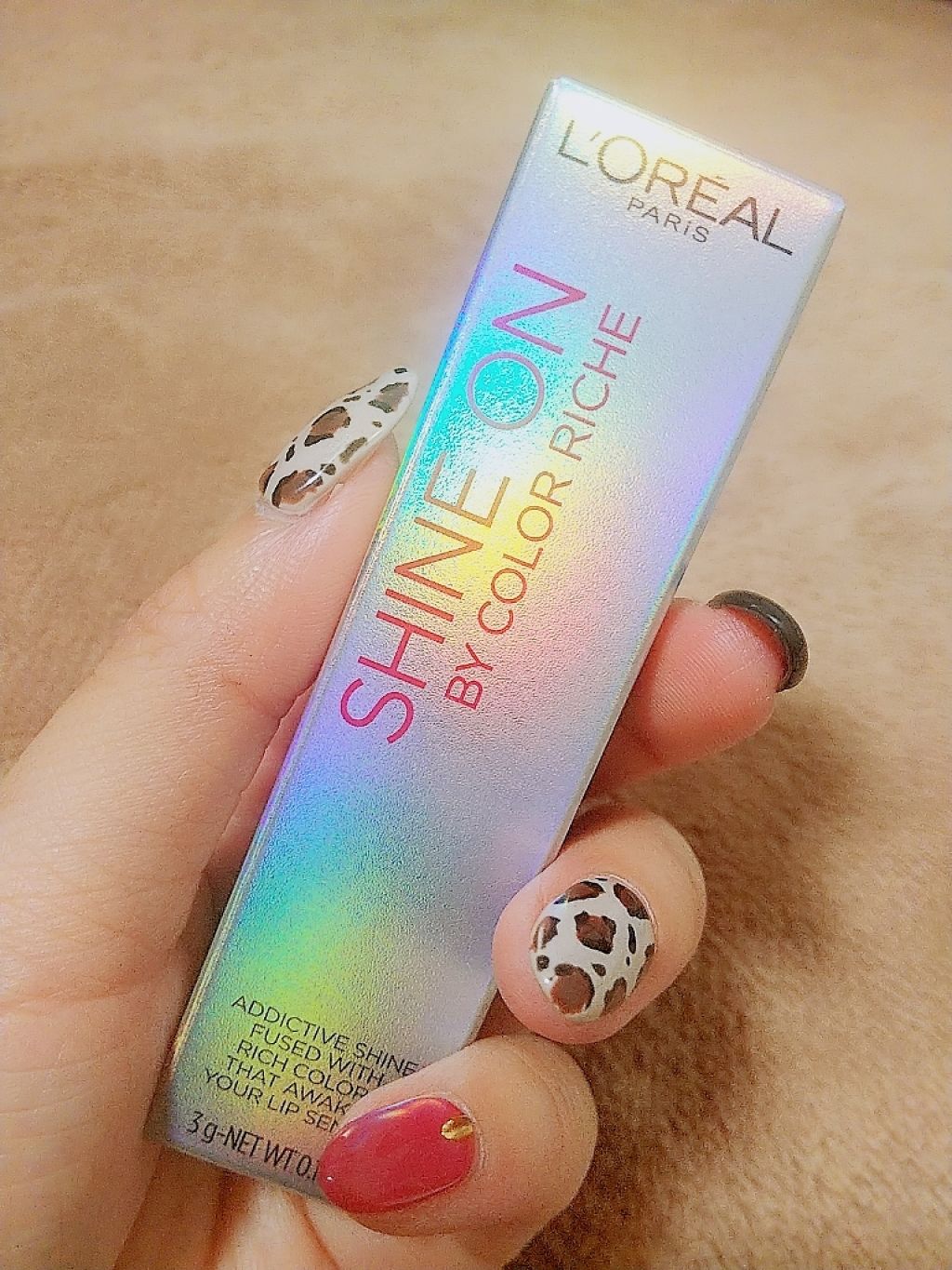 シャインオン/ロレアル パリ/口紅を使ったクチコミ(1枚目)