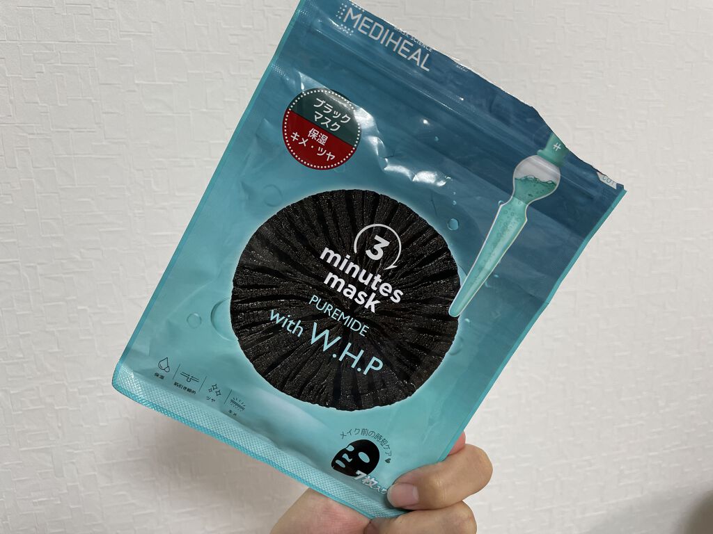 3ミニッツマスク：ピュアマイド with W.H.P/MEDIHEAL/シートマスク・パックを使ったクチコミ（3枚目）