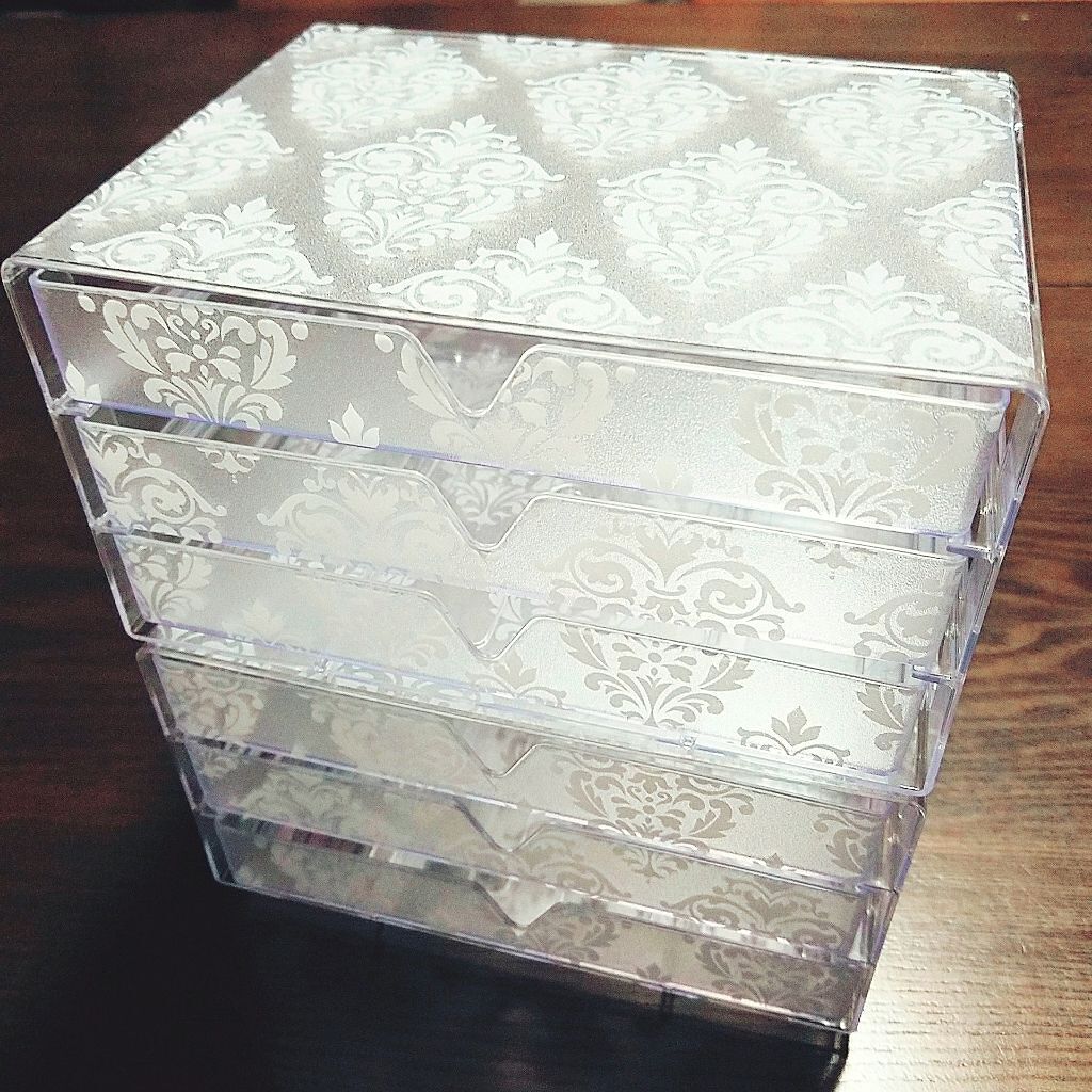 3段式クリアーケース/DAISO/その他化粧小物を使ったクチコミ(1枚目)