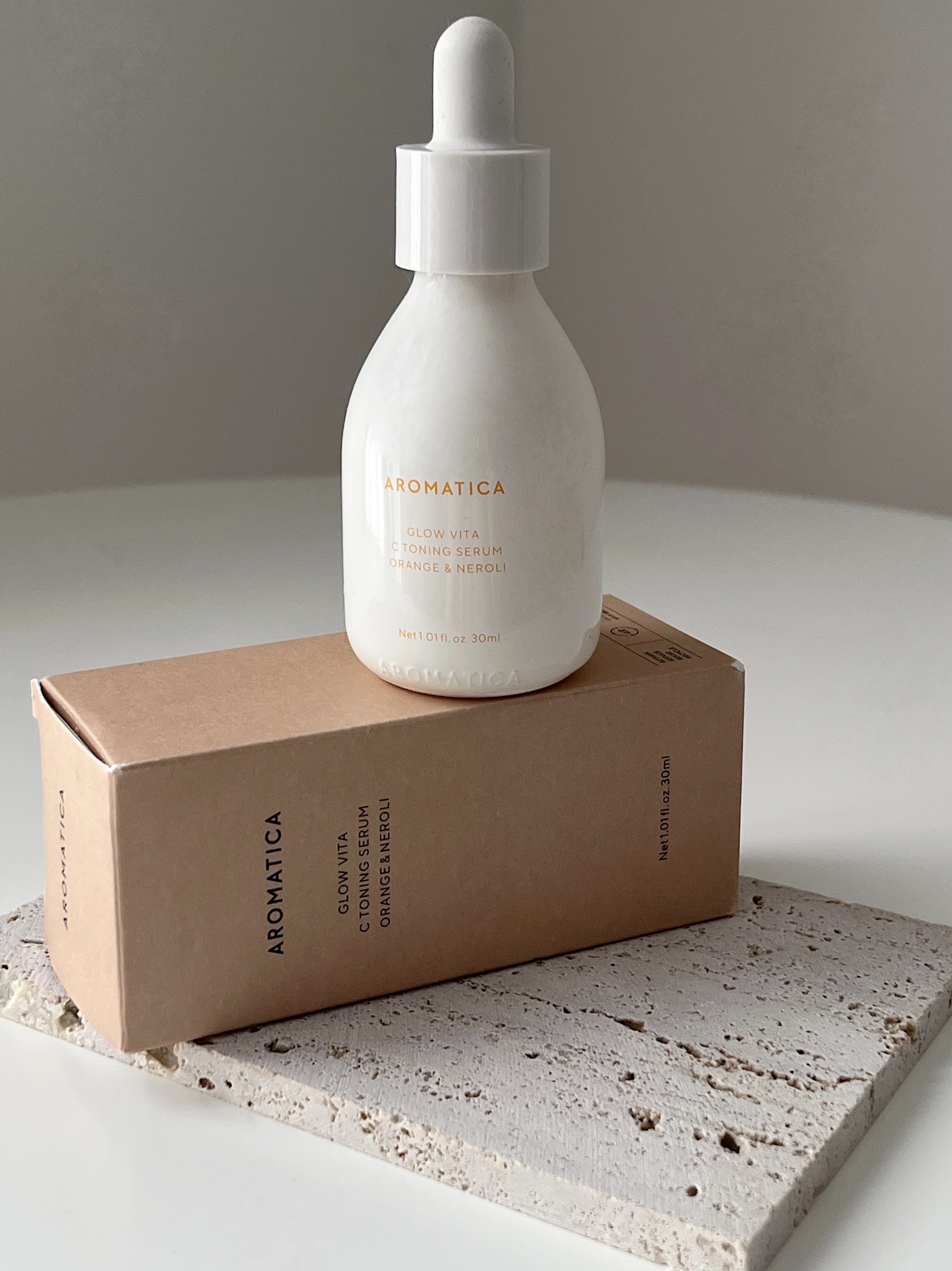 グロービタCトーニングセラム/AROMATICA/美容液を使ったクチコミ（1枚目）