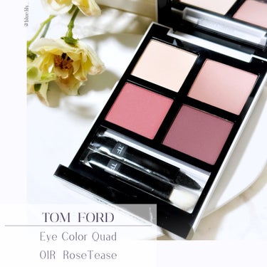 アイ カラー クォード 01R ローズ ティーズ/TOM FORD BEAUTY/アイシャドウパレットを使ったクチコミ（1枚目）