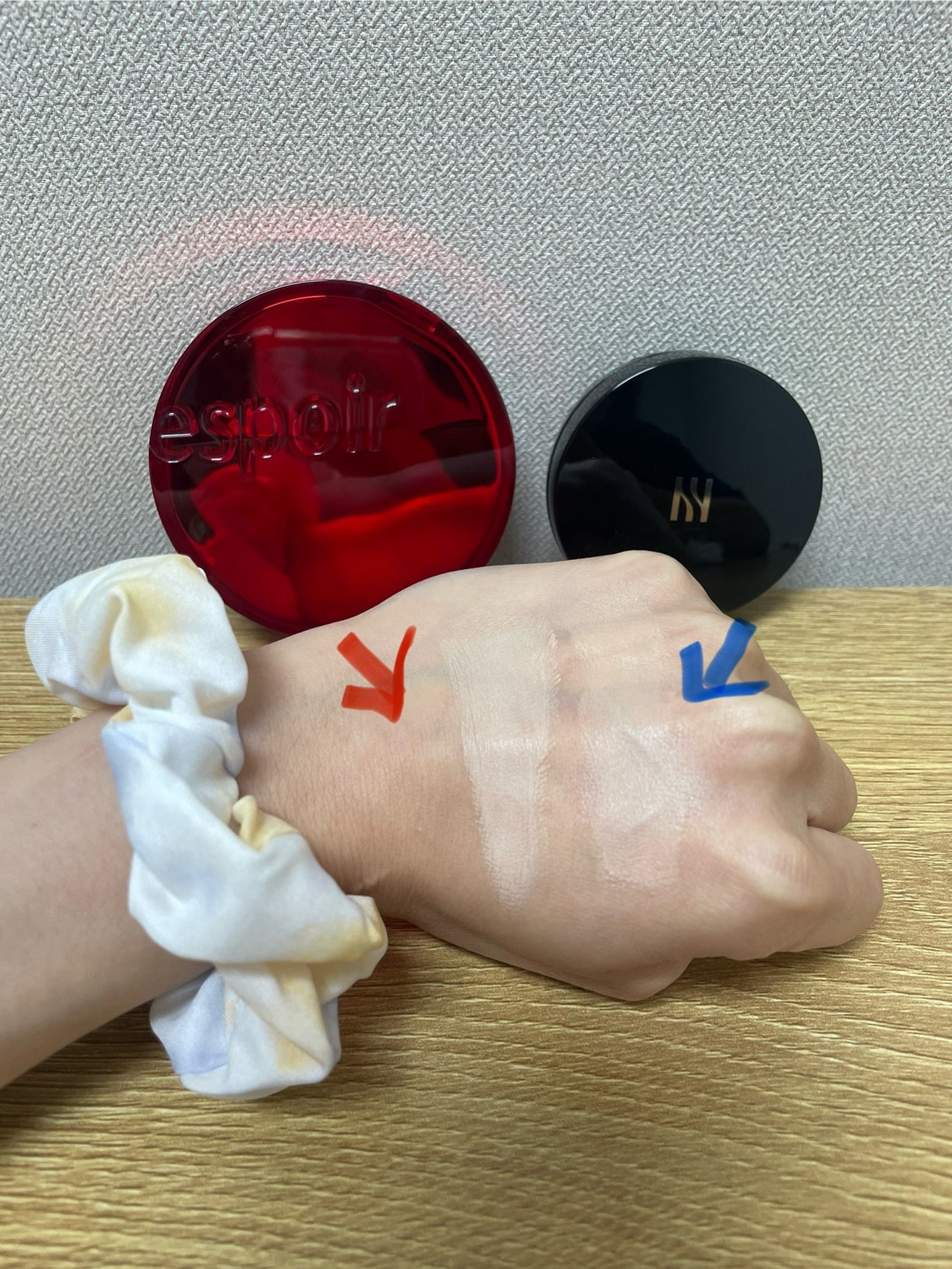 プロテーラービーベルベットカバークッション/espoir/クッションファンデーションを使ったクチコミ(2枚目)