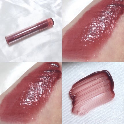 インク ムード ドロップ ティント/PERIPERA/リップグロスを使ったクチコミ(8枚目)