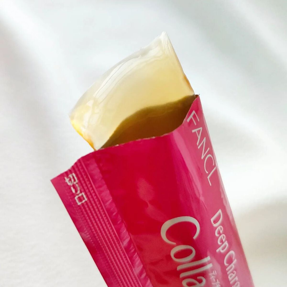 ディープチャージ コラーゲン スティックゼリー/ファンケル/美容サプリメントを使ったクチコミ(3枚目)