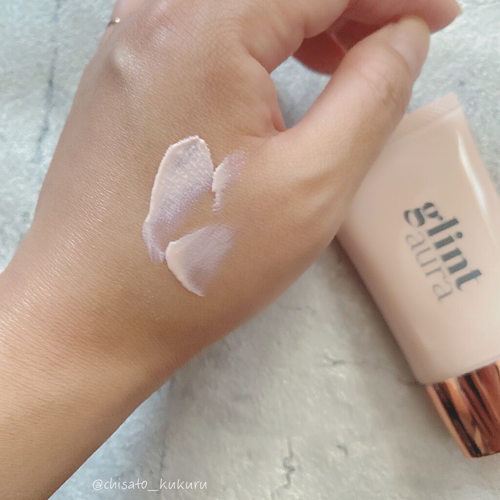 メイクキープシフォンベース/glintaura/化粧下地を使ったクチコミ（3枚目）
