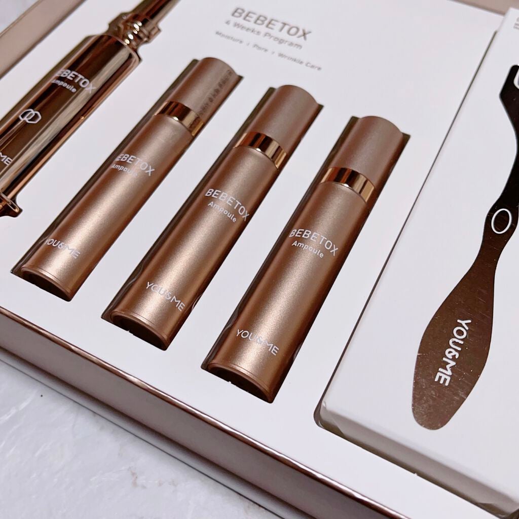 BEBETOXアンプルセット/YOU&ME/スキンケアキットを使ったクチコミ(1枚目)