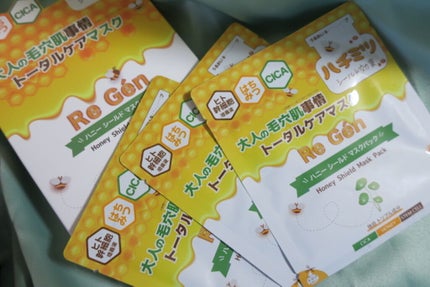 ハニーシールドマスクパック 3枚入/Re Gen/シートマスク・パックを使ったクチコミ(1枚目)