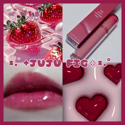 ザ ジューシーラスティングティント/rom&nd/リップティントを使ったクチコミ(1枚目)