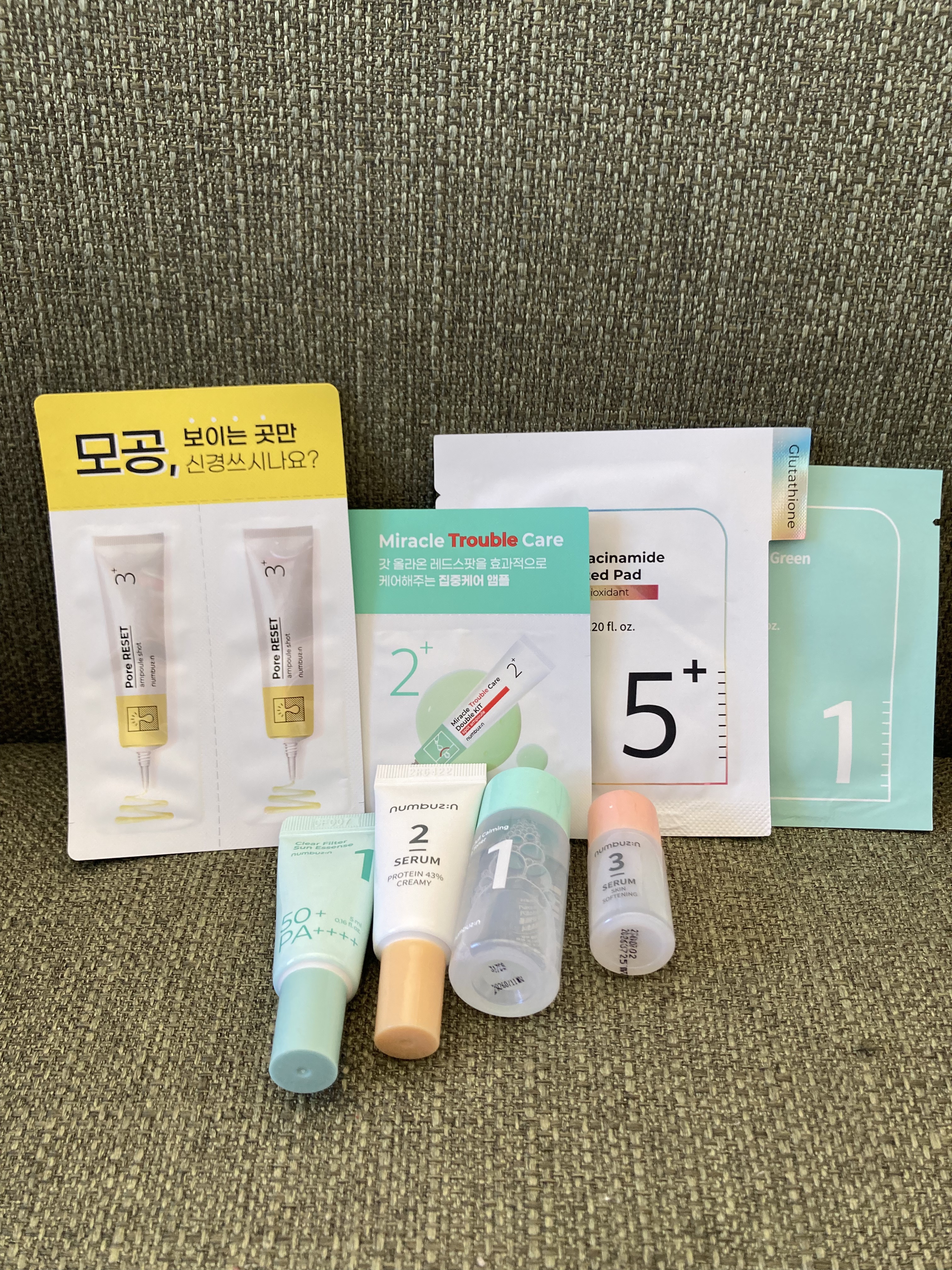 5番 白玉グルタチオンＣフィルムパッド/numbuzin/トナーパッドを使ったクチコミ（3枚目）