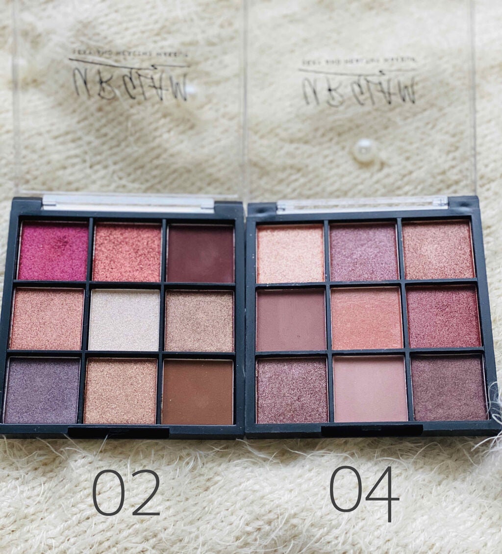 UR GLAM BLOOMING EYE COLOR PALETTE/U R GLAM/アイシャドウパレットを使ったクチコミ(2枚目)