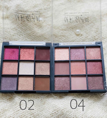 UR GLAM BLOOMING EYE COLOR PALETTE/U R GLAM/アイシャドウパレットを使ったクチコミ(2枚目)