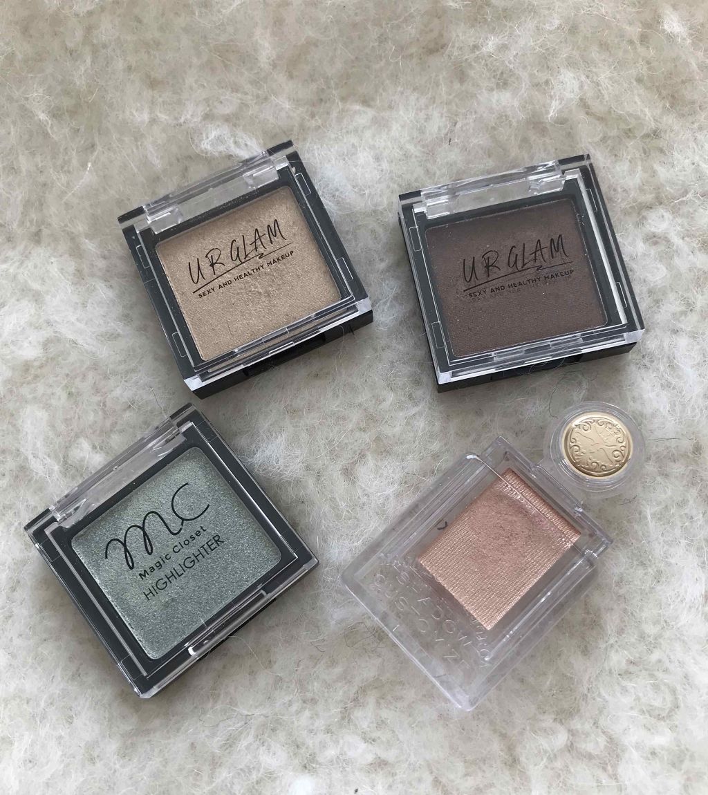 UR GLAM　POWDER EYESHADOW/U R GLAM/単色アイシャドウを使ったクチコミ（1枚目）