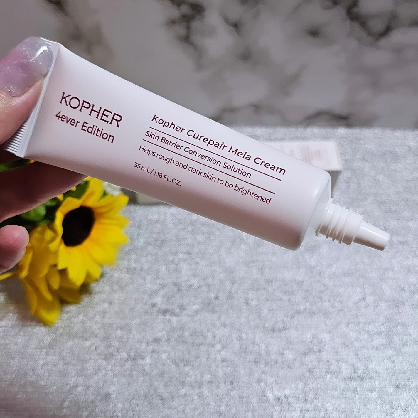 CUREPAIR MELA CREAM /KOPHER/フェイスクリームを使ったクチコミ(2枚目)