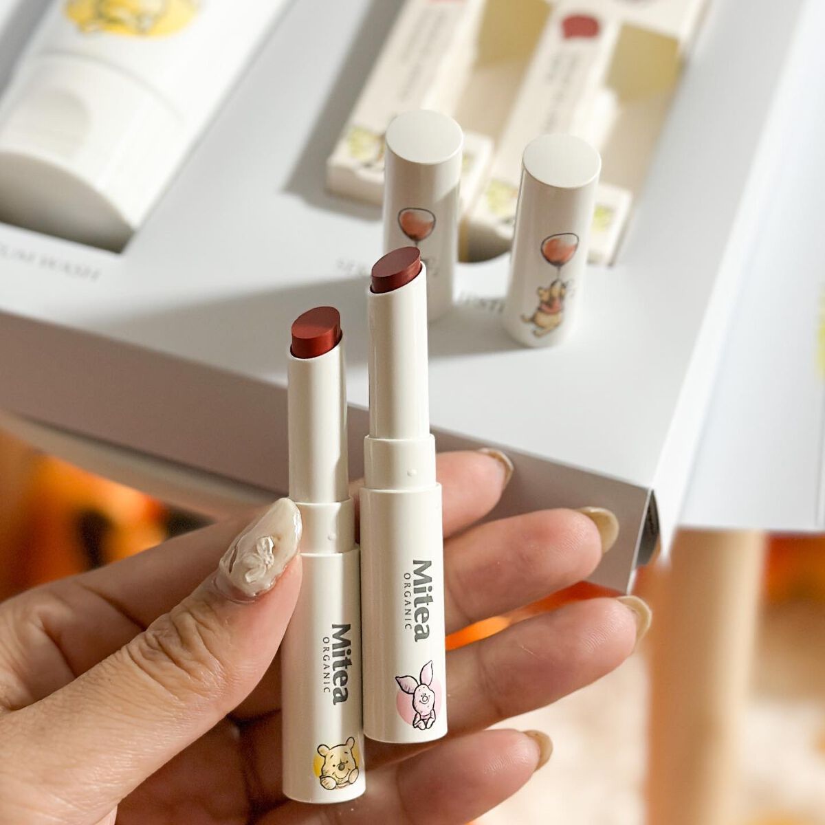 セラムオイルリップスティック /ミティア オーガニック/口紅を使ったクチコミ(6枚目)