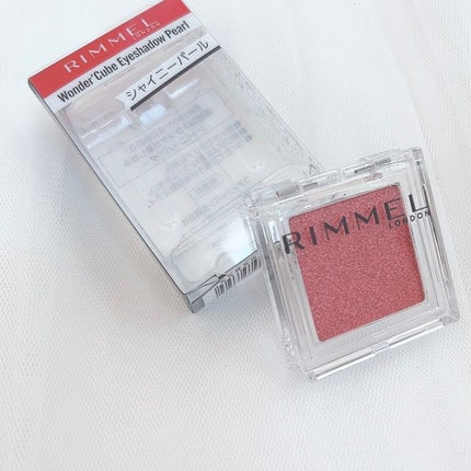 ワンダー キューブ アイシャドウ パール/リンメル ロンドン/単色アイシャドウを使ったクチコミ(4枚目)