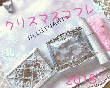 ホワイトラブストーリー コレクション (クリスマスコフレ 2018)/JILL STUART/メイクアップキットを使ったクチコミ（1枚目）