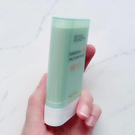 グリーンティー CICA マイルド サンスティック/ラウンドアラウンド/日焼け止めスティックを使ったクチコミ(7枚目)