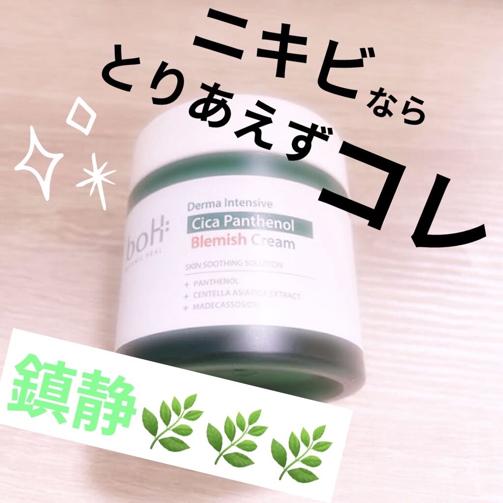 ダーマインテンシブシカパンテノールブラミッシュクリーム/BIOHEAL BOH/フェイスクリームを使ったクチコミ（1枚目）