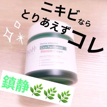 ダーマインテンシブシカパンテノールブラミッシュクリーム/BIOHEAL BOH/フェイスクリームを使ったクチコミ（1枚目）