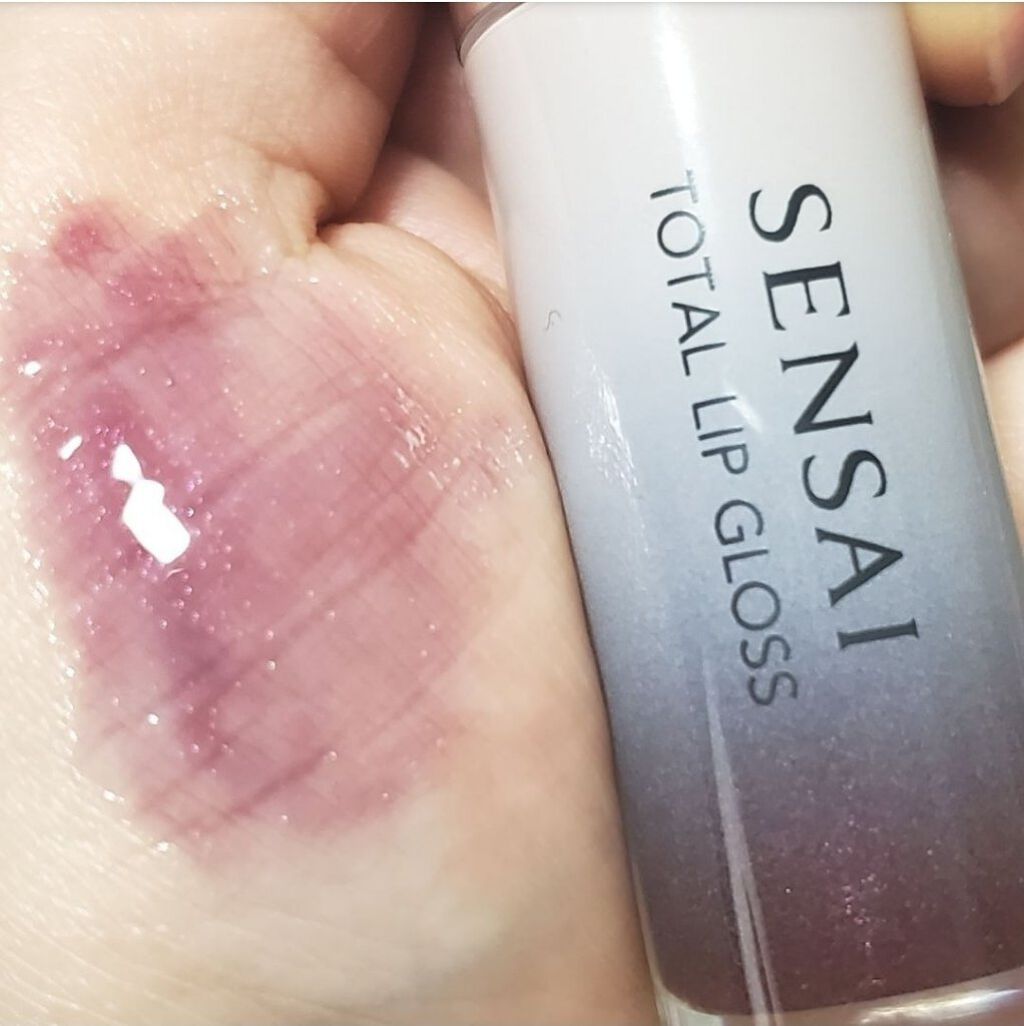 トータルリップグロス/SENSAI/リップグロスを使ったクチコミ（3枚目）