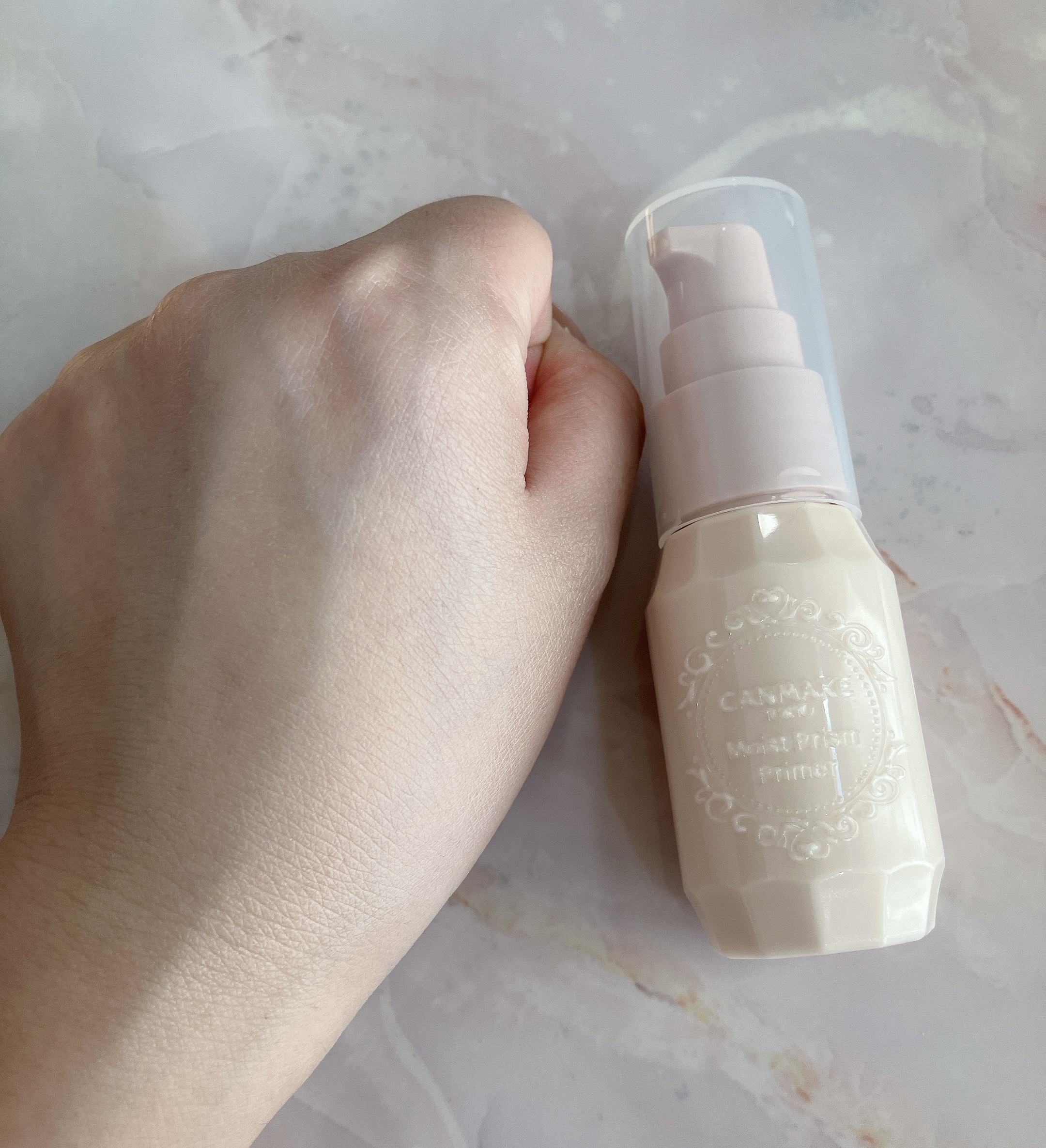 モイストプリズムプライマー/キャンメイク/化粧下地を使ったクチコミ（3枚目）