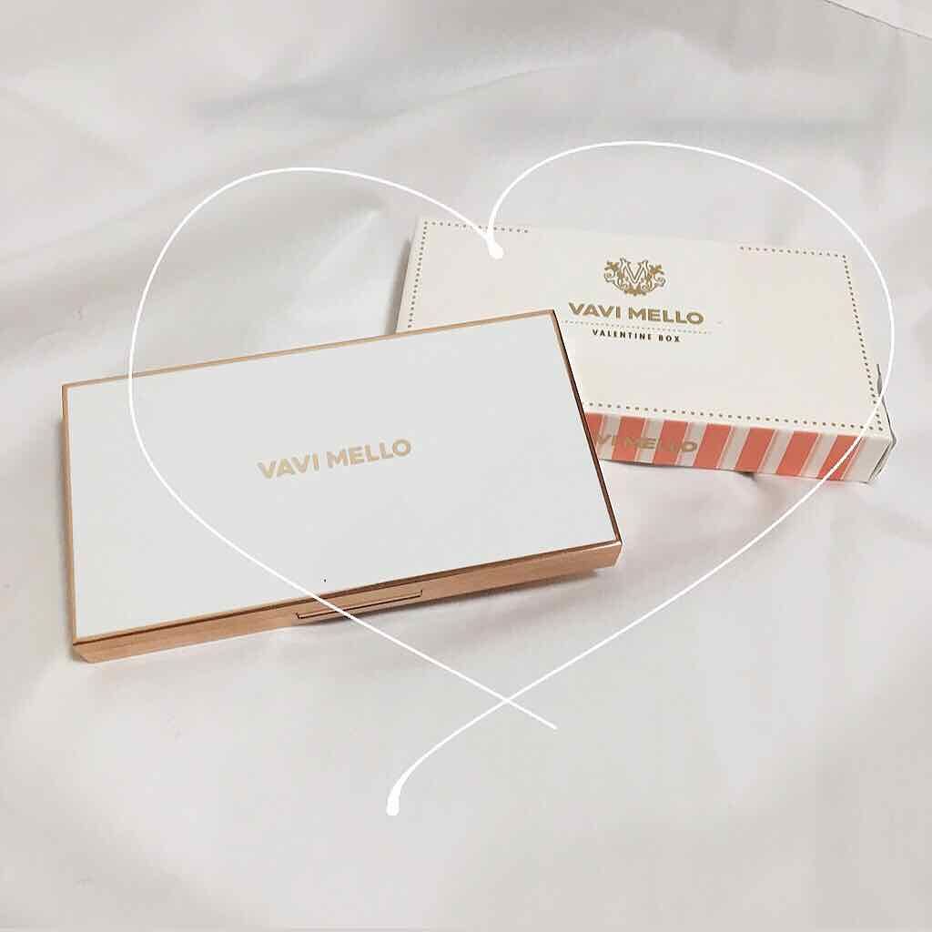 バレンタインボックス/VAVI MELLO/アイシャドウパレットを使ったクチコミ（1枚目）