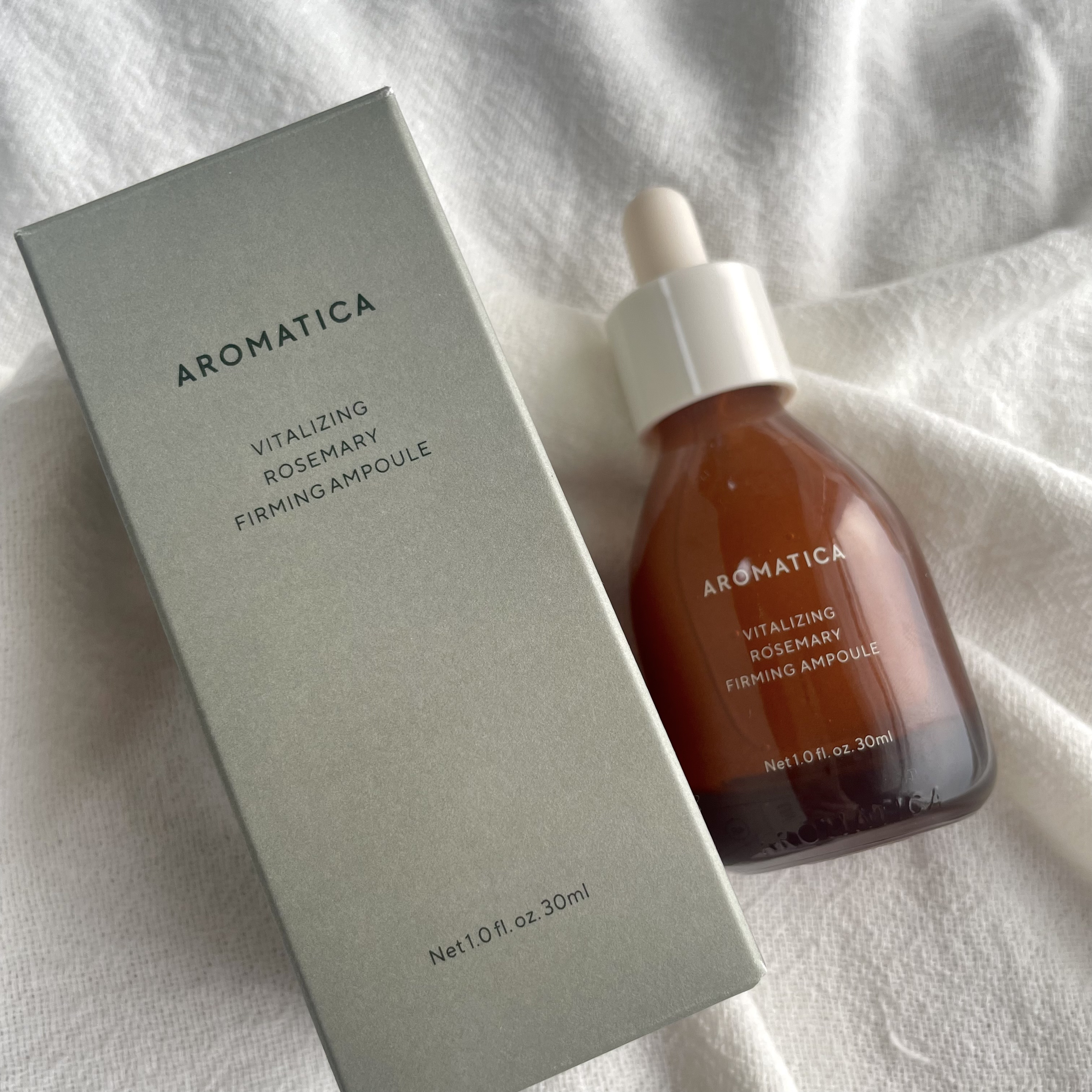 バイタライジング ローズマリー ファーミング アンプル/AROMATICA/美容液を使ったクチコミ（3枚目）